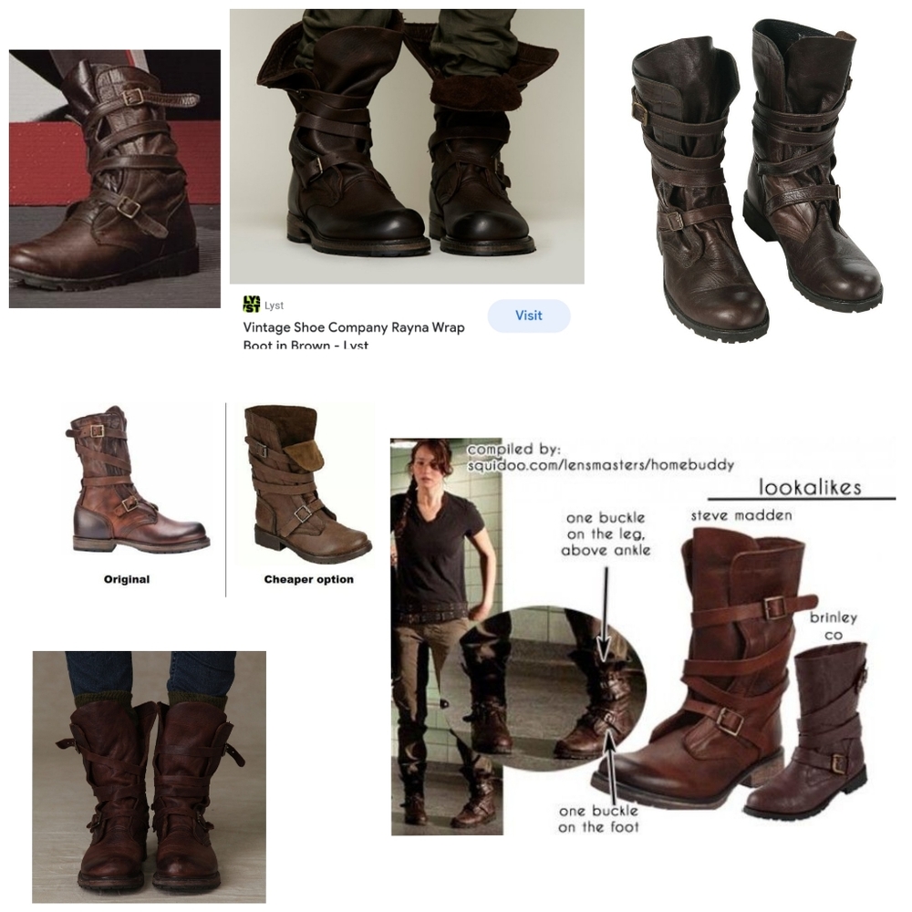 Looking for boots for my Katniss Costume.